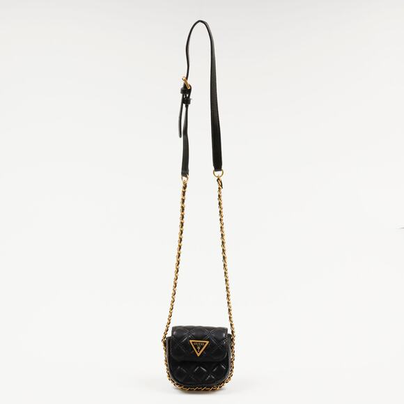 Guess Handbags - Guess Women Giully Mini Bag Black (Pre-owned)